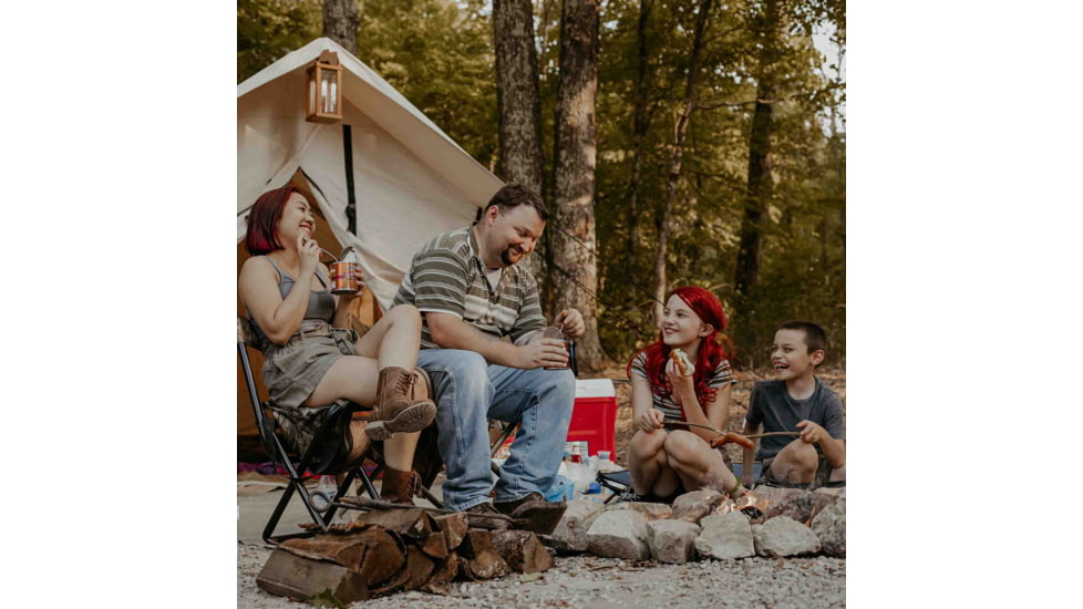 White Duck Alpha Wall Tent, Water Repellent, 8ft x 10ft, WD-0072