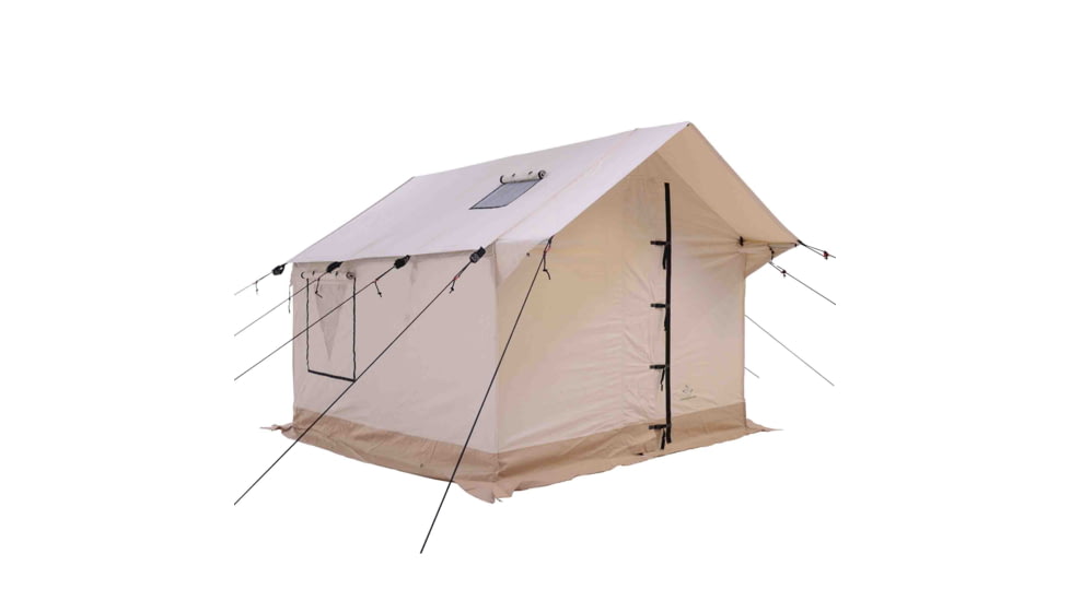White Duck Alpha Wall Tent, Water Repellent, 8ft x 10ft, WD-0072