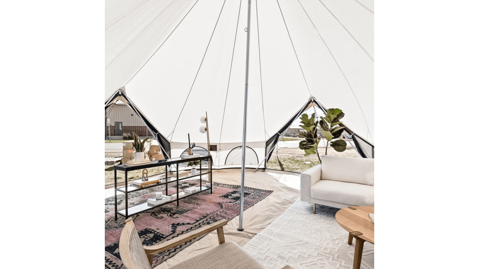 White Duck Avalon Optimus Bell Tent, Water Repellent, 23ft, WD-0080