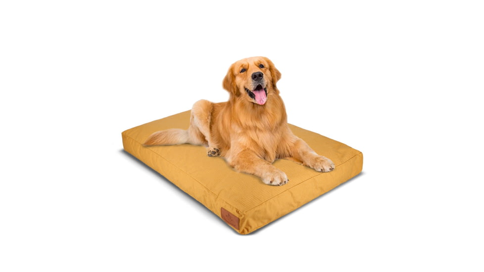 White Duck Dog Bed, Tan, 36inx27inx4in, FBA-PBT-3420