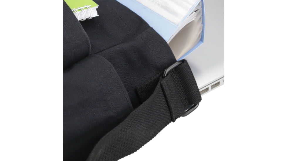 White Duck Filios Messenger Bag, Black, FMBB-1712