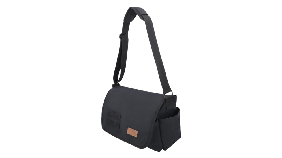 White Duck Filios Messenger Bag, Black, FMBB-1712