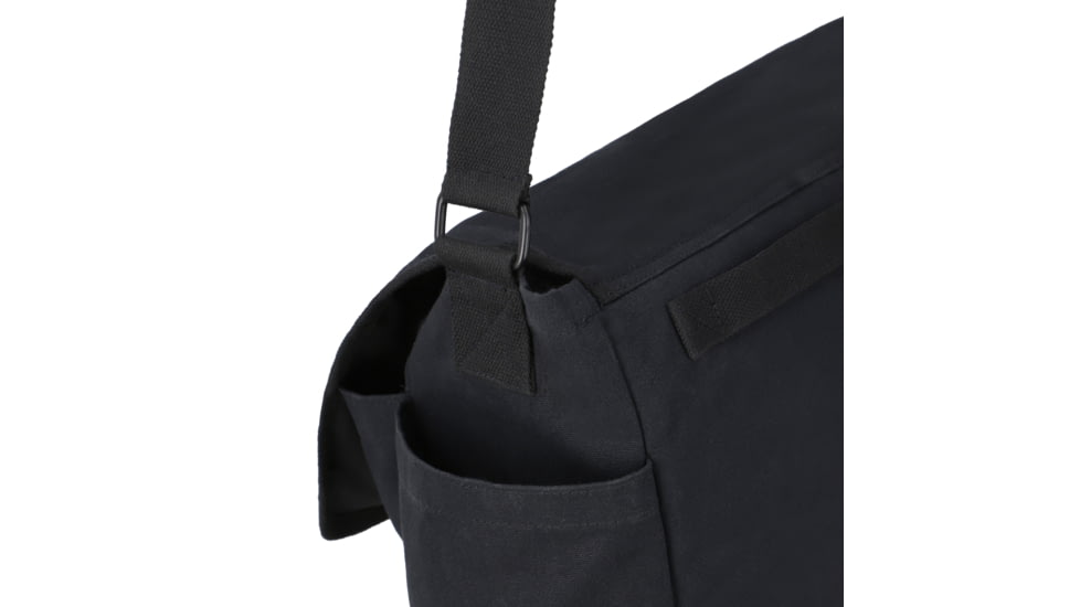 White Duck Filios Messenger Bag, Black, FMBB-1712