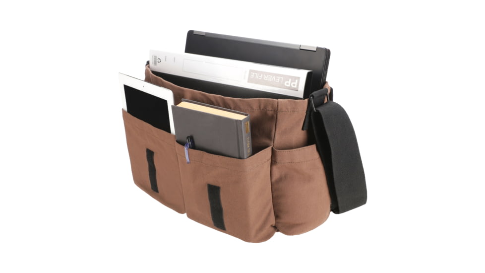 White Duck Filios Messenger Bag, Brown, FMBBR-1712