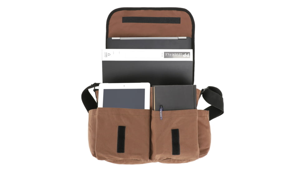 White Duck Filios Messenger Bag, Brown, FMBBR-1712