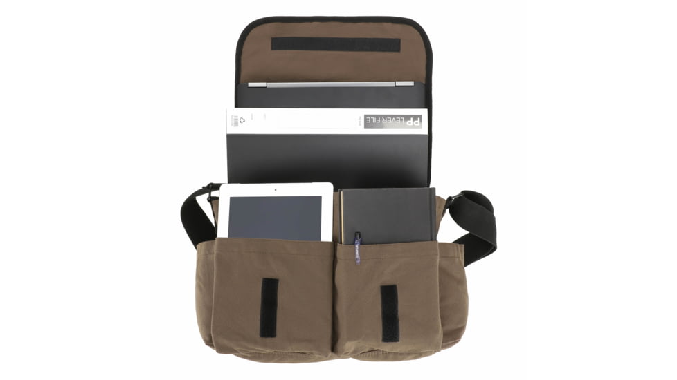 White Duck Filios Messenger Bag, Olive, FMBO-1712