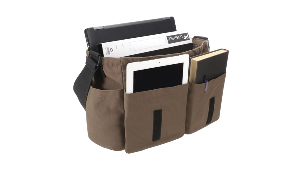 White Duck Filios Messenger Bag, Olive, FMBO-1712