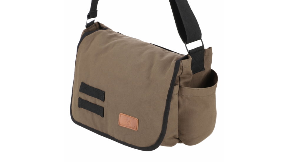 White Duck Filios Messenger Bag, Olive, FMBO-1712