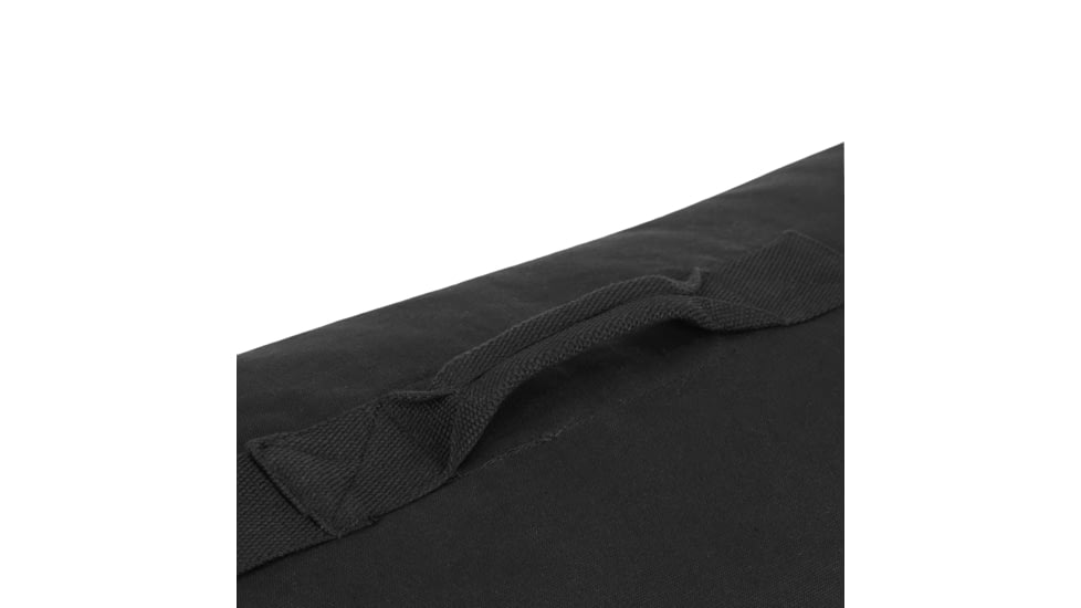 White Duck Hoplite Canvas Top Load Bag, Black, Standard, FBA1-HTLBB-2136