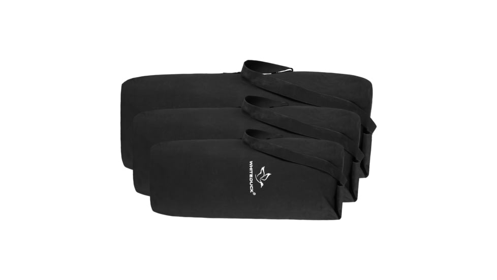 White Duck Hoplite Canvas Top Load Bag, Black, Standard, FBA1-HTLBB-2136