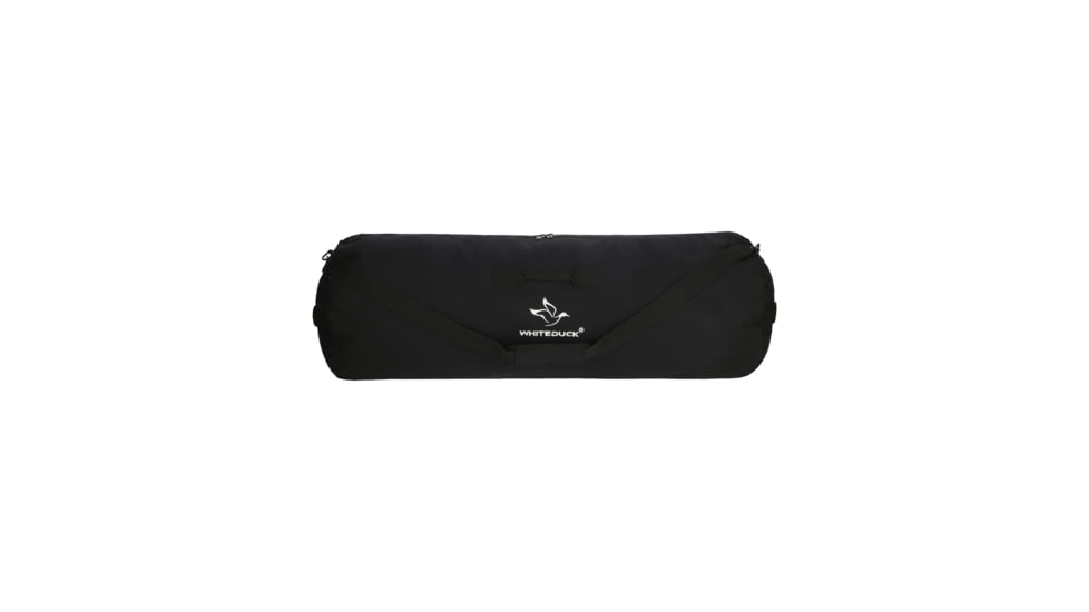 White Duck Hoplite Duffel Bag, Black, Standard, FBA1-HDBSB-32136