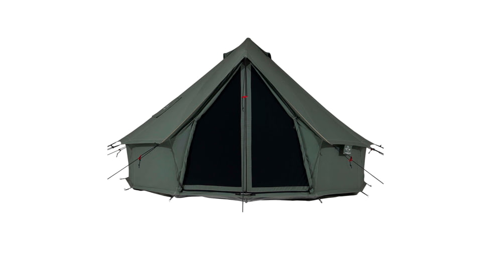 White Duck Regatta Bell Tent, Water Repellent, Forest Green, 10ft, WD-RBT-02