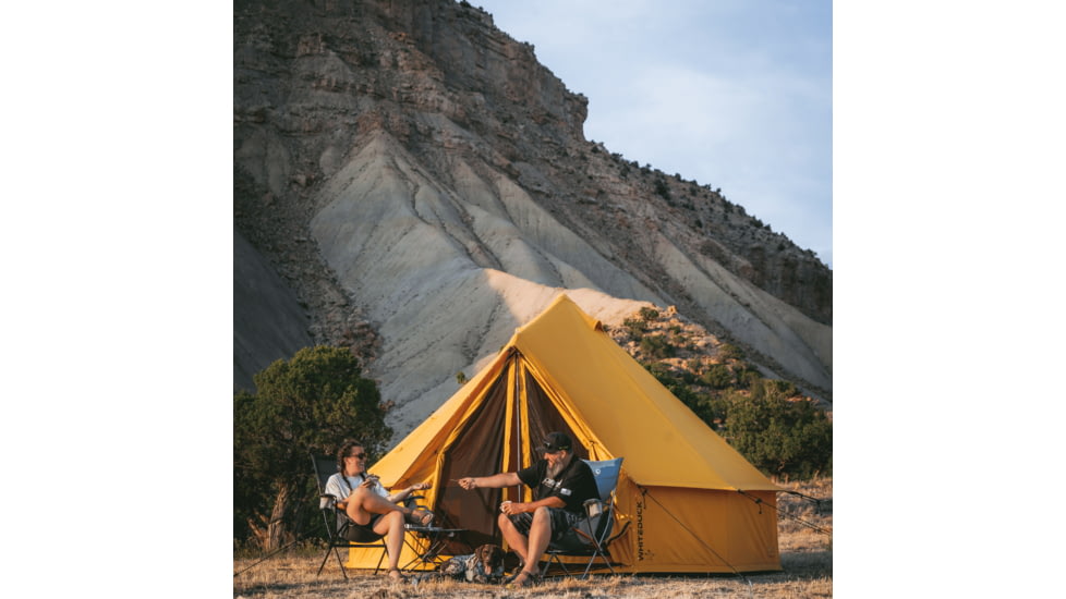 White Duck Regatta Bell Tent, Water Repellent, Tuscan Sun, 10ft, WD-RBT-47