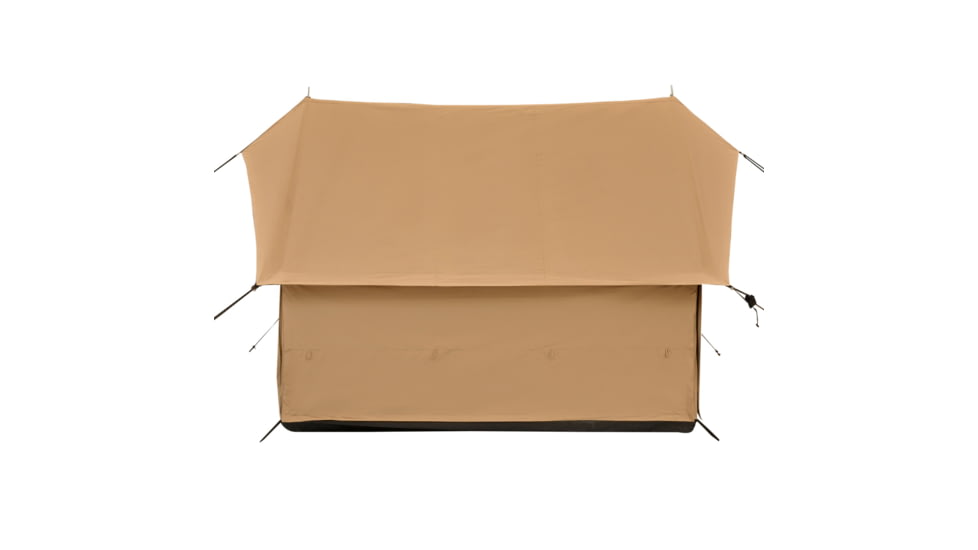 White Duck Rover Scout Tent w/ Jack Stove, Fire Water Repellent, Sandstone Beige, 6ftx8ft, WD-RBT-65