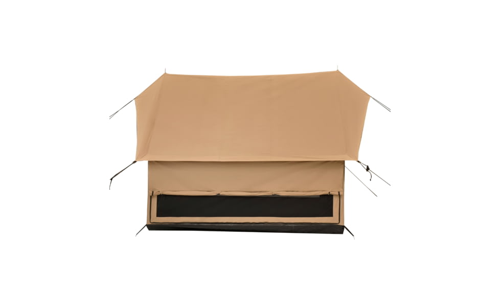 White Duck Rover Scout Tent w/ Jack Stove, Fire Water Repellent, Sandstone Beige, 6ftx8ft, WD-RBT-65