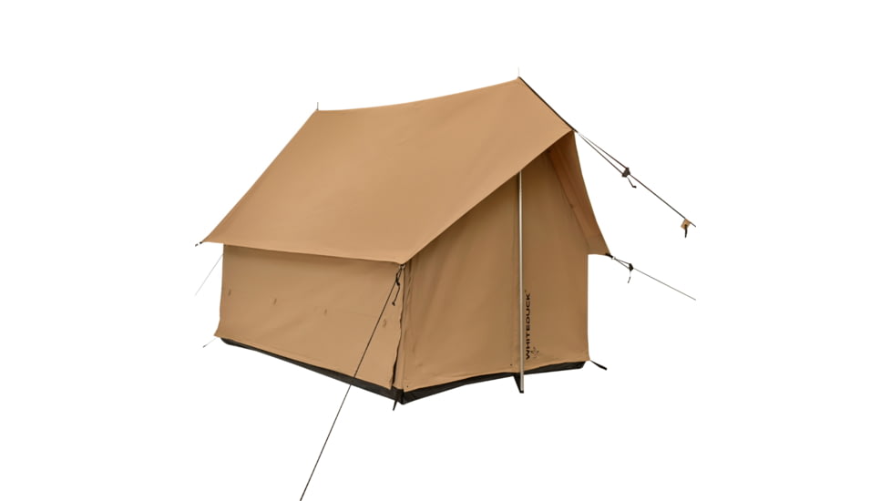 White Duck Rover Scout Tent w/ Jack Stove, Fire Water Repellent, Sandstone Beige, 6ftx8ft, WD-RBT-65