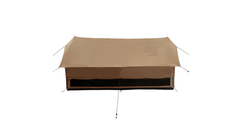 White Duck Rover Scout Tent w/ Jack Stove, Water Repellent, Sandstone Beige, 8ftx9ft, WD-RBT-37
