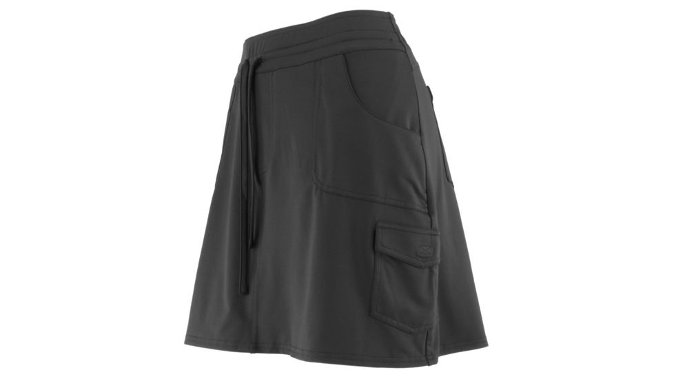 White Sierra Angel Island Knit Skort - Womens, Black, Small, D7201W-Black - BLK-SMALL