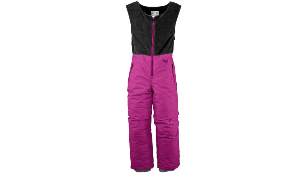 White Sierra Bib - Toddlers-Sugar Plum-4T