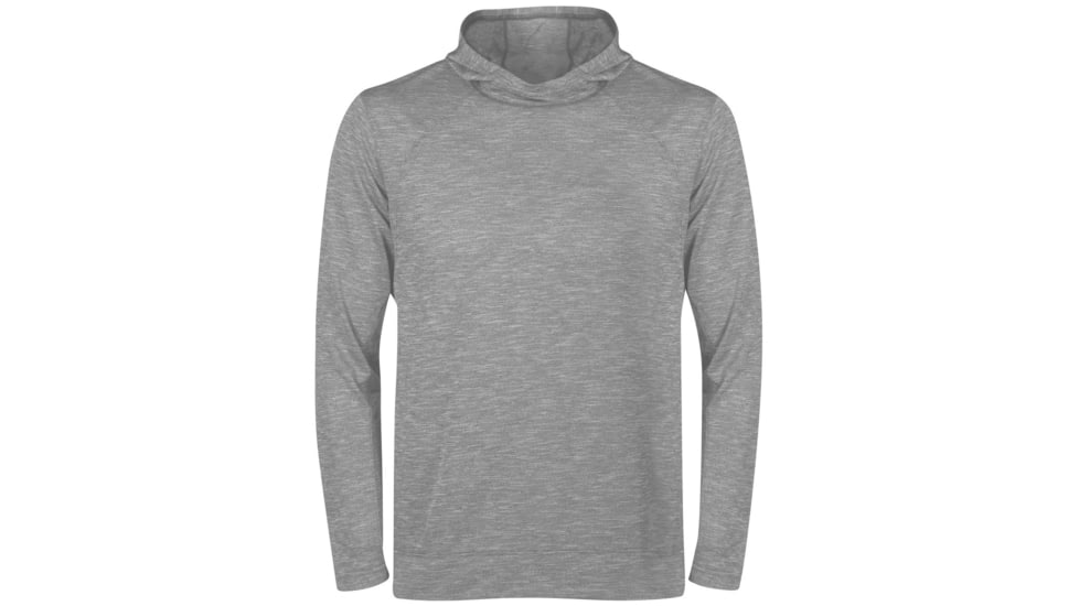 White Sierra Bug Free Base Camp Hoody - Men's-Heather Grey-Large