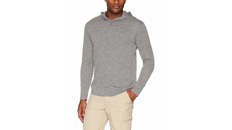 White Sierra Bug Free Base Camp Hoody - Men's, Heather Gray, Large, B3268M-Heather Gray - HGR-LARGE