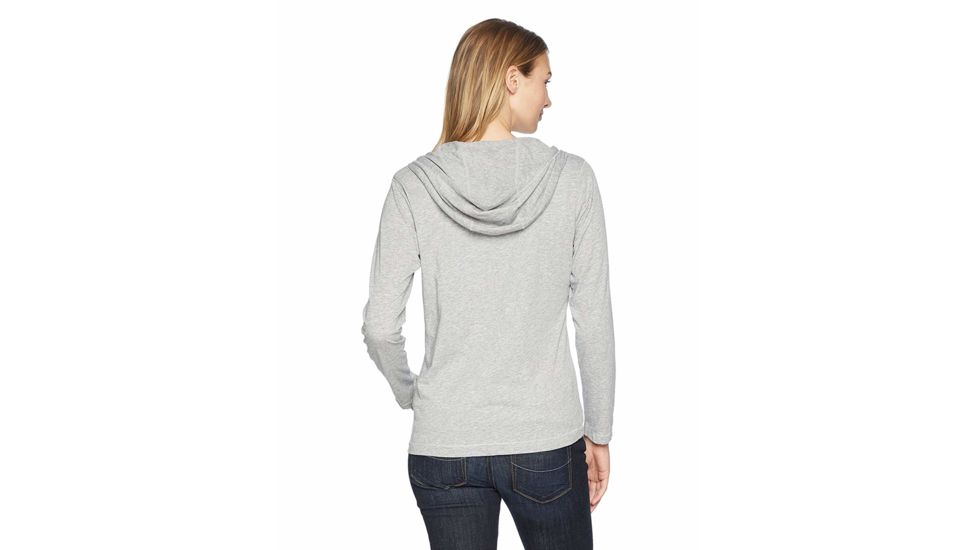 White Sierra Bug Free Jersey Full Zip Hoody - Womens, Heather Gray, Small, B2501W-Heather Gray - HGR-SMALL