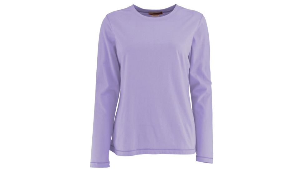 White Sierra Bug Free Jersey Long Sleeve Tee - Women's-Lavender-Small