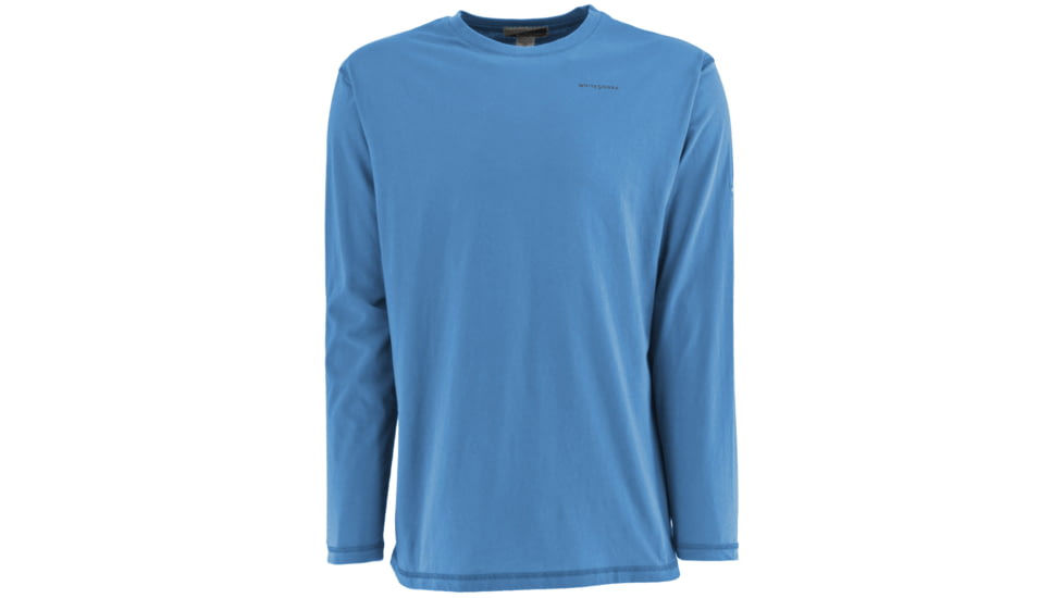 White Sierra Bug Free Long Sleeve Tee - Men's-Cendre Blue-X-Large