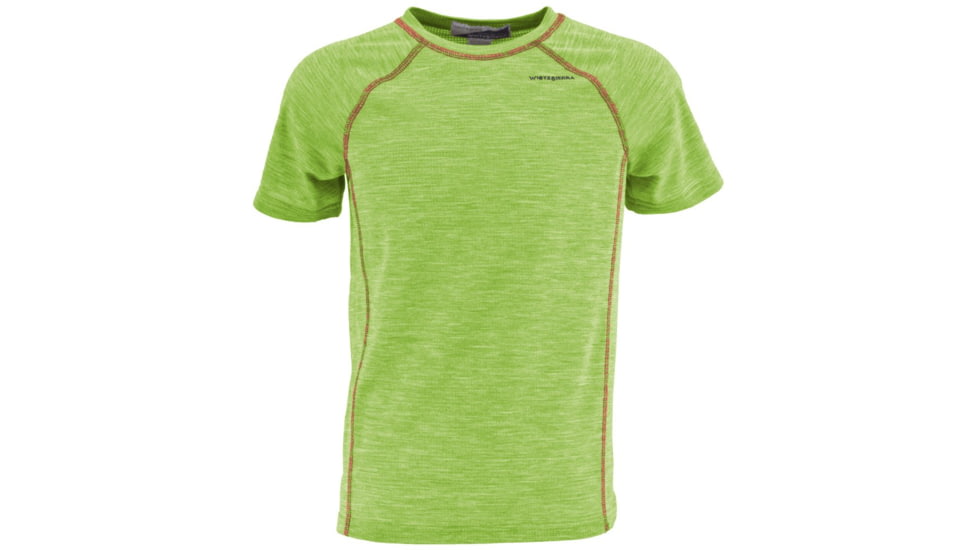 White Sierra Bug Free Short Sleeve Tee - Boy's-Large-Greenery