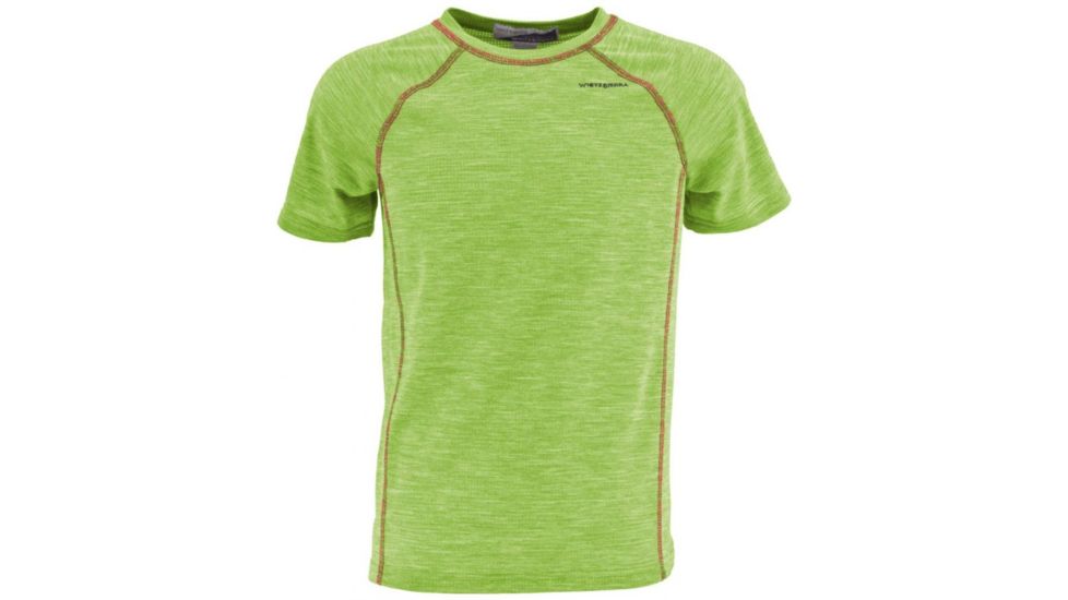 White Sierra Bug Free Short Sleeve Tee - Boy's-Large-Greenery