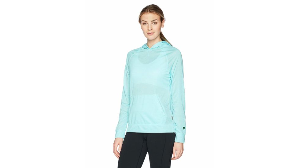 White Sierra Bug Free Trail Hoody - Womens, Aqua, Small, B3260W-Aqua - AQU-SMALL