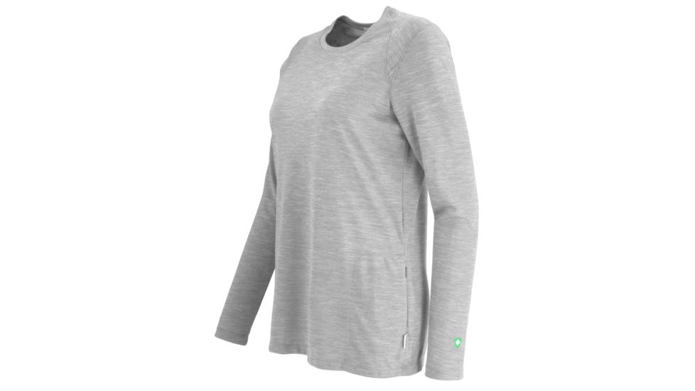White Sierra Bug Free Trail Long Sleeve Tee - Womens, Heather Gray, Medium, B3267W-Heather Gray - HGR-MEDIUM