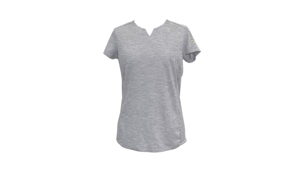 White Sierra Bug Free Trail Short Sleeve Tee - Womens, Heather Gray, Extra Large B3262W-Heather Gray - HGR-XL