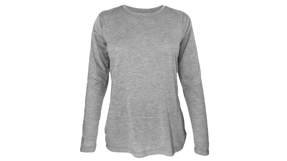 White Sierra Bug Free Trail Short Sleeve Tee - Womens, Heather Gray, Small, B3262W-Heather Gray - HGR-SMALL