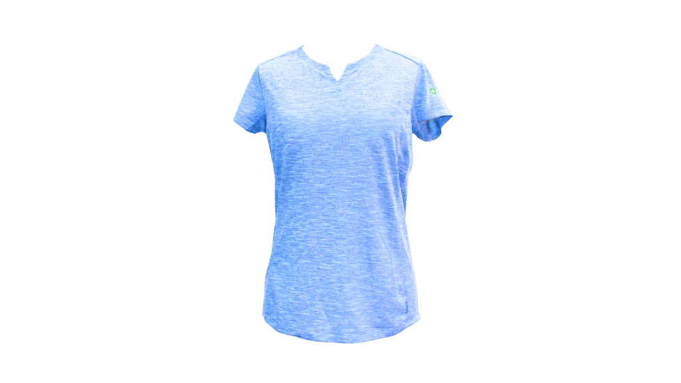 White Sierra Bug Free Trail Short Sleeve Tee - Womens, Provence Blue, Extra Large, B3262W-Provence Blue - PVB-XL