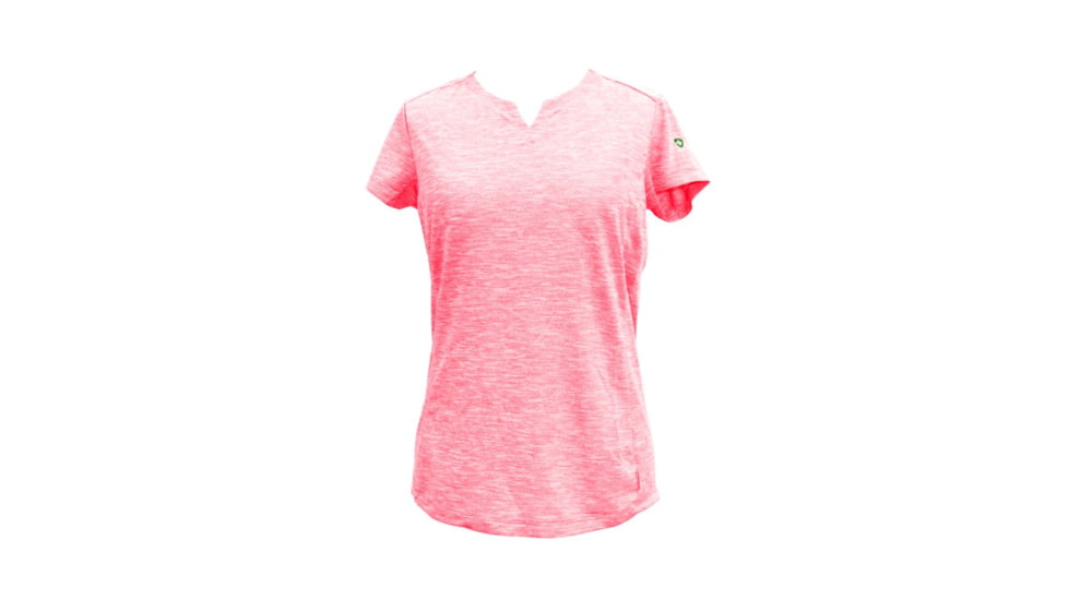 White Sierra Bug Free Trail Short Sleeve Tee - Womens, Watermelon, Large, B3262W-Watermelon - WML-LARGE