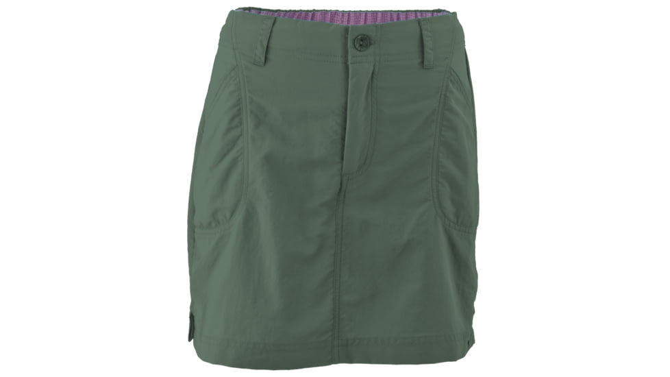 White Sierra Canyon Skort - Girl's-Medium-Bark