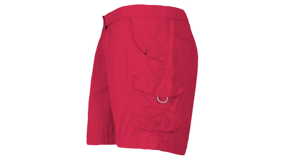 White Sierra Crystal Cove River Short - Women's-Hibiscus-6 in-X-Large