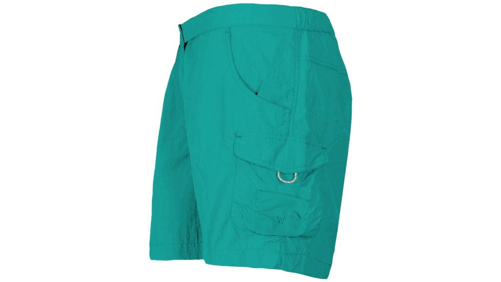 White Sierra Crystal Cove River Short - Women's-Vivid Green-6 in-Small