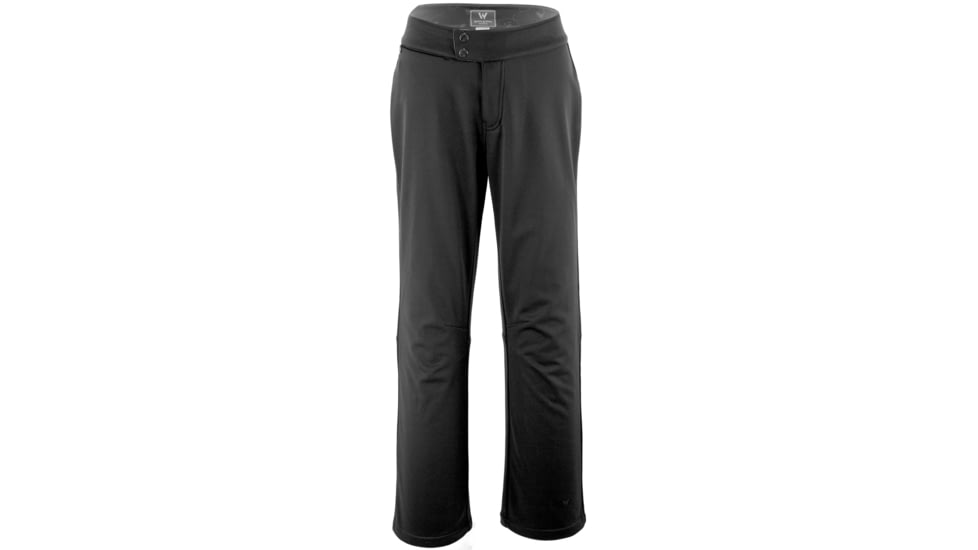 White Sierra Full Moon Softshell Pant - Women's-Black-Regular Inseam-Small