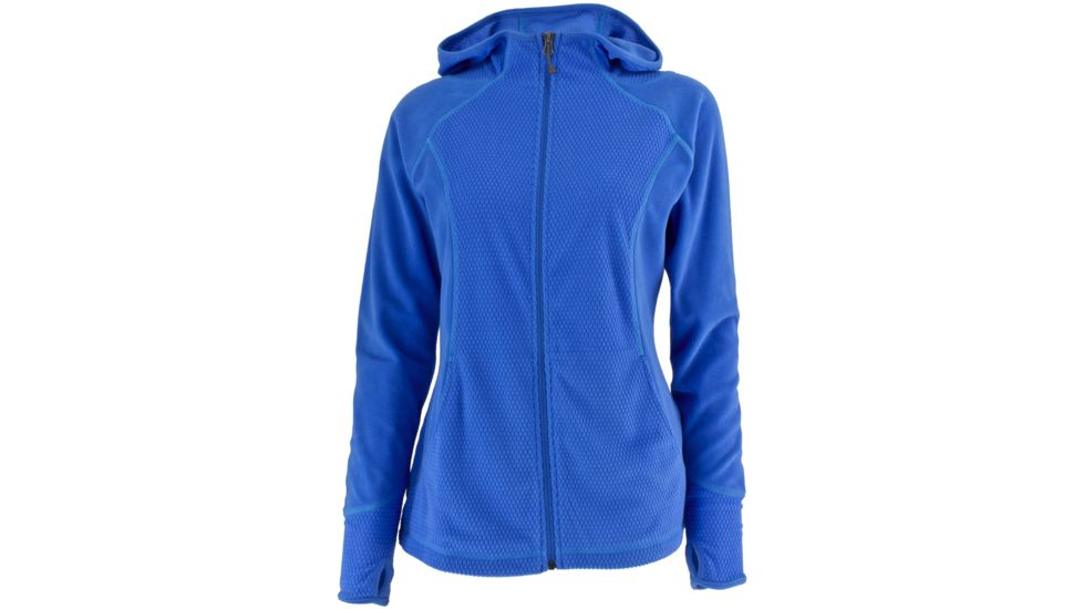 White Sierra Hexi Hoody - Women's-Blue Ice-Medium