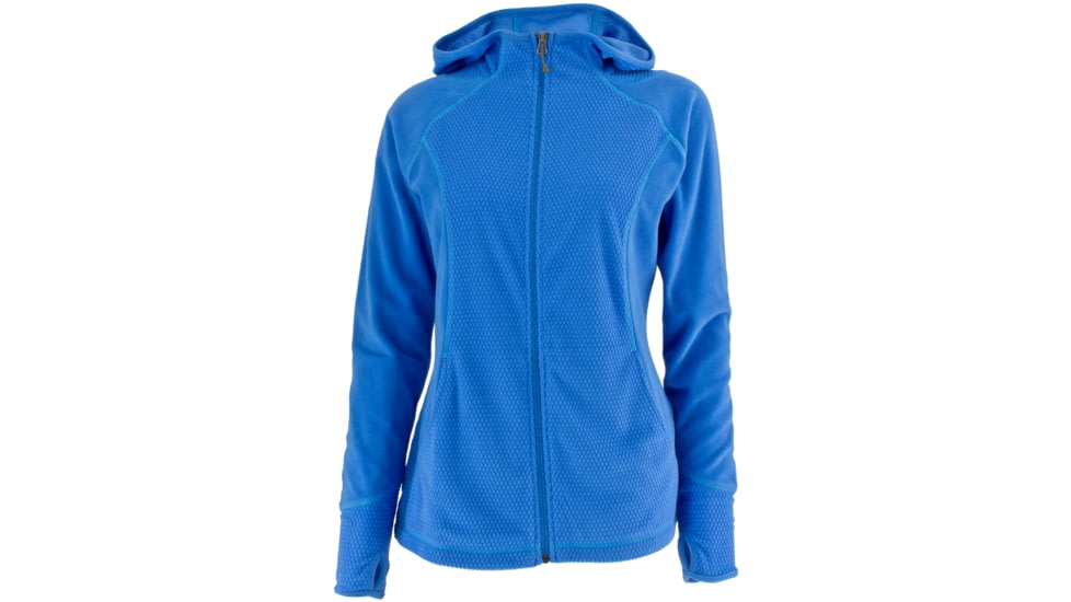 White Sierra Hexi Hoody - Women's-Blue Ice-Large