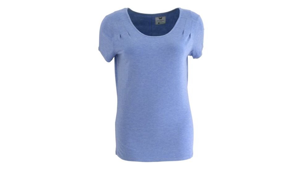 White Sierra Kalahari II Odor Free Short Sleeve Tee - Womens, Blue Violet, Extra Large, X3514W-Blue Violet - BVI-XL