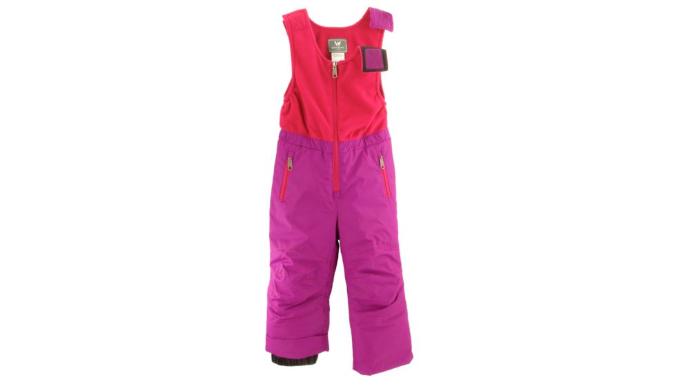 White Sierra Kids II Bib - Unisex, Clover, 4, T9217K-CLV-4