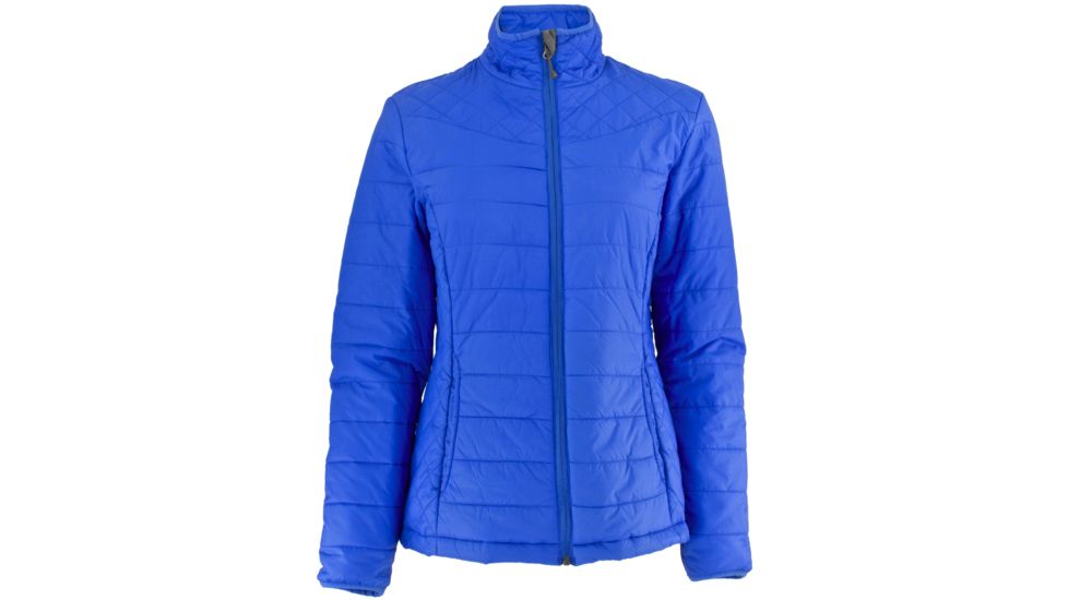 White Sierra Puffy Peak Packable Jacket - Women's-Blue Ice-Small