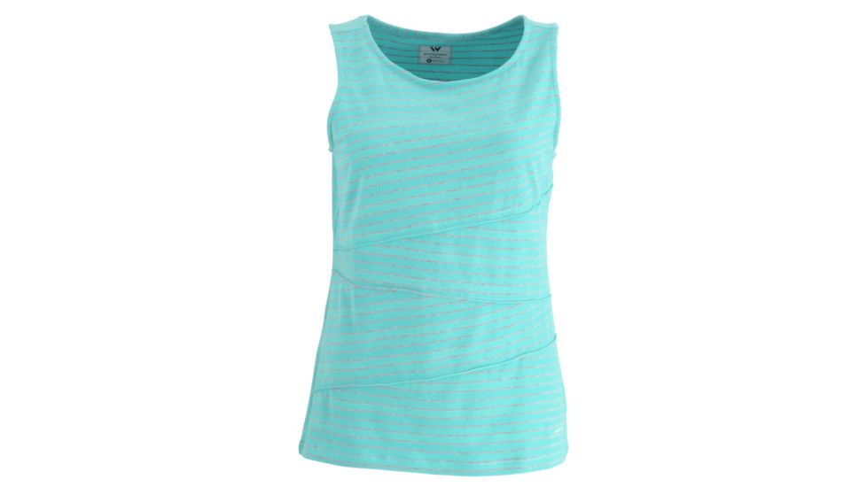 White Sierra Shadow Tank - Womens, Aqua, Small, D3566W-Aqua - AQU-SMALL