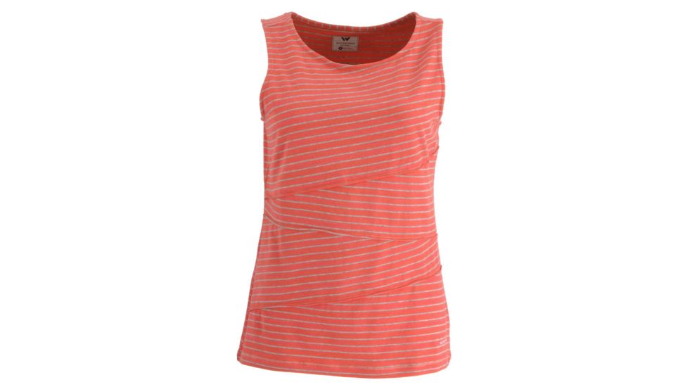 White Sierra Shadow Tank - Womens, Watermelon, Medium, D3566W-Watermelon - WML-MEDIUM