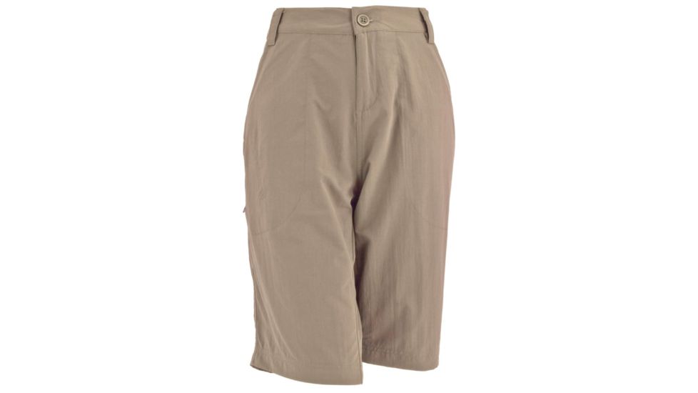 White Sierra Sierra Point Shorts - Womens, Khaki, Small, D5765W-Khaki - KKI-SMALL