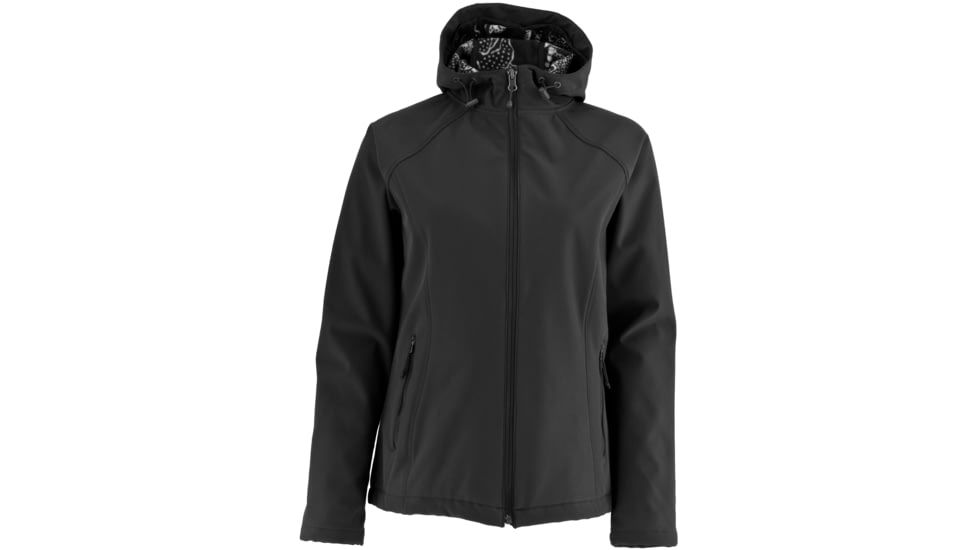 White Sierra South Shore Hooded Softshell Jacket - Women's-Black-Medium