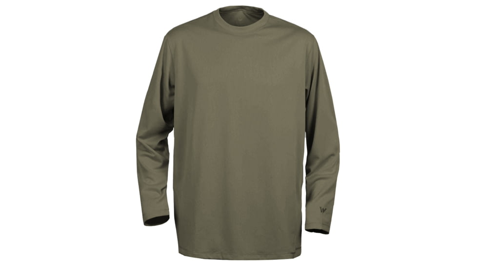 White Sierra Swamp Long Sleeve Tee - Men's-Bark-X-Large